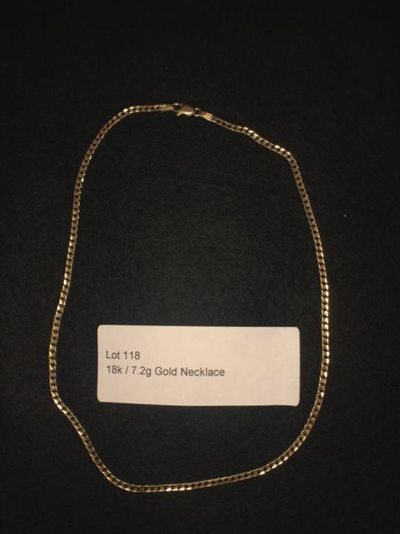 11.2g Gold Bracelet 123 14k 1.