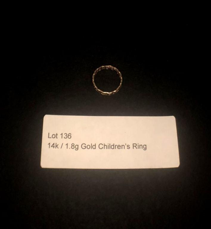 1g Gold Earrings 146 14k CZ Pendant