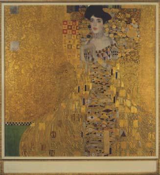 Fig. 2: Gustav Klimt (1862 1918), Fig. 3: Portrait of Gertrud Müller, Adele Bloch-Bauer I, oil on canvas, 1907. oil on canvas, 1911.