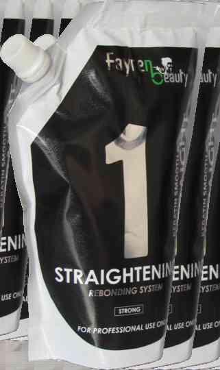 The chemicals used in permanent straightening solutions