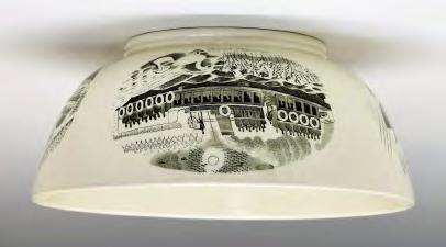 5cm serving dish, gravy boat with stand and two tureens 400-500 (+24% BP*) Lot 263 Lot 263 19th Century Minton Art Pottery Studio pilgrim
