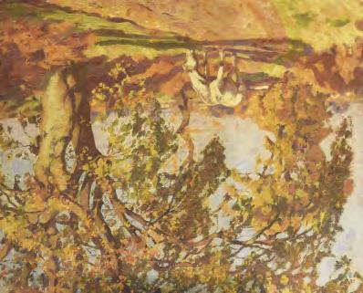 311 John Surtees (1819-1915) - Oil on canvas - Scottish landscape with a lady gathering