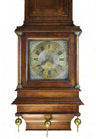 Clocks & Barometers Lots 1-25 Lot 1 Lot 1 Bristol Interest - George III mahogany-cased 30 hour brass dial longcase clock, Joseph Quarman, Temple Cloud, circa 1765, the 12- inch square brass dial