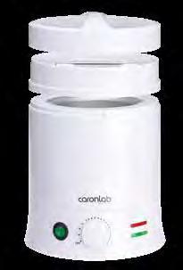 Purchase $95 on Caronlab waxing products 2 x Protective heater skirts to catch drips Caronlab 400g & 800g jars fit into metal insert* Quick, safe and easy! No Mess! No Fuss!