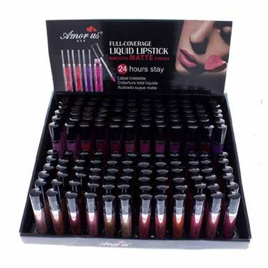 LIPS CO-QMD (1-24) Matte Liquid Lipstick This 24 Hour Matte Liquid Lipstick will give you a flawless lip color with this long-wearing, and lightweight matte formula.