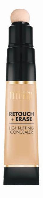 RETOUCH + ERASE LIGHT-LIFTING CONCEALER MREC Covers dark circles, spots, blemishes and flaws Brightens and revitalizes Quick and buildable coverage Minimizes the look of fine lines and wrinkles