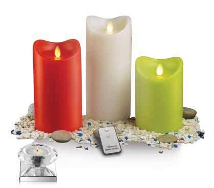 A great technical revolution in candle ambience. R167. MZ. 4446 (L) R167. MZ. 4445 (M) R167.