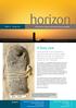 horizon A busy year contents The Amarna Project and Amarna Trust newsletter