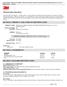 3M MATERIAL SAFETY DATA SHEET 3M(TM) TILE, GROUT & BOWL CLEANER CONCENTRATE (Product No. 52, Twist 'n Fill(tm) System) 02/11/2003