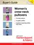 Women s crew-neck pullovers