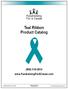 Teal Ribbon Product Catalog