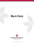 Burn Care. patienteducation.osumc.edu