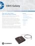 OBIS Galaxy. Fiber Input, Fiber Output, Eight Channel Beam Combiner FEATURES