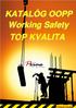 KATALÓG OOPP Working Safety TOP KVALITA