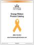Orange Ribbon Product Catalog