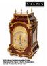 Art & Antiques Auction to Include a Private Collection of Fine Clocks & Marine Chronometers Saturday 5th November 2016 at 10am