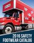 2016 safety footwear Catalog