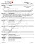 MATERIAL SAFETY DATA SHEET MSDS # 81800