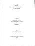 A STUDY OF THE PREPARATION OF THIOLBENZOIC ACID BY NEW METHODS A THESIS SUBMITTED FOR THE DEGREE OF MASTER OF SCIENCE IN CHEMISTRY