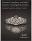 Quarterly Jewellery and Watch Auction, including Numismatics