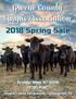 2018 Spring Sale. Friday, May 4 th :00 P.M. Greene County Fairgrounds Greeneville, TN