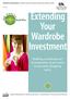 Extending Your Wardrobe Investment