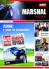 MARSHAL 2006: a year to remember NEWS. Dealer awards New products. Incentives Rewards New website. Issue 4 Spring 2007 Inside this issue