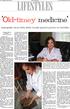 Old--timey medicine. Naturopathic doctor Reba Bailey recently opened a practice in Carrollton BY AMANDA SEXTON FERGUSON EDITOR AND PUBLISHER