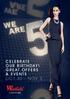celebrate our birthday! great offers & events oct 30 - Nov 3