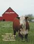 38th Annual Winning Tradition Sale Saturday, November 27, :30 p.m. EST at the farm Wingate, Indiana