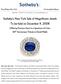 Sotheby s New York Sale of Magnificent Jewels To be held on December 9, 2008
