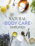 SIMPLIFIED NATURAL NATURAL BODY CARE SIMPLIFIED BODY CARE. by Kristin Marr
