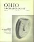 OHIO ARCHAEOLOGIST THE ARCHAEOLOGICAL SOCIETY OF OHIO VOLUME 10 APRIL, 1960 NUMBER 2. Published by. (Formerly Ohio Indian Relic. Collectors Society)