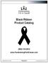 Black Ribbon Product Catalog