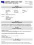 MATERIAL SAFETY DATA SHEET USG Acoustical Ceiling Panel