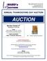 ANNUAL THANKSGIVING DAY AUCTION AUCTION. Printed Auction List $3.00 or Download at