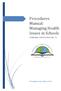 Procedures Manual: Managing Health Issues in Schools