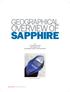 Sapphire. Overview of. Geographical. By K.T. Ramchandran, FGA Silvia Sequeira, FGA Gemmological Institute of India (GII), Mumbai