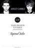 HAIR AWARDS ENTRIES. Regional Salon HAIR AWARDS ENTRIES / 2018