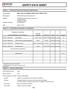 SAFETY DATA SHEET. Section 1. Chemical Product and Company Identification. Section 2. Composition/Information on Ingredients