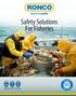 Safety Solutions For Fisheries