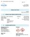 Safety Data Sheet 1. PRODUCT AND COMPANY IDENTIFICATION. Product name: Sodium hypochlorite solution (Bleach) Product Number: