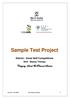 Sample Test Project District / Zonal Skill Competitions Skill- Beauty Therapy Version 1 Dec 2017 Skill- Beauty Therapy