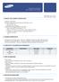 Material Safety Data Sheet MLT-D309S, MLT-D309L 1. PRODUCT AND COMPANY IDENTIFICATION