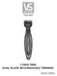 i-twin Trim Dual Blade Rechargeable Trimmer