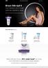 Braun Silk-épil 9 Our fastest and most precise epilation ever