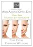 Elements Medispa. Anti-Ageing Open Day. 10am - 8pm. Thursday 27 th Sept Free Entry