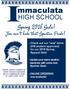mmaculata HIGH SCHOOL Spring 2016 Sale! You can t hide that Spartan Pride!
