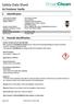 Safety Data Sheet. : Air Freshener Vanilla. 1. Identification. 2. Hazards identification