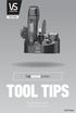 THEGROOMBUDDY TOOL TIPS. for the multi-purpose face & body trimmer VSM7056A